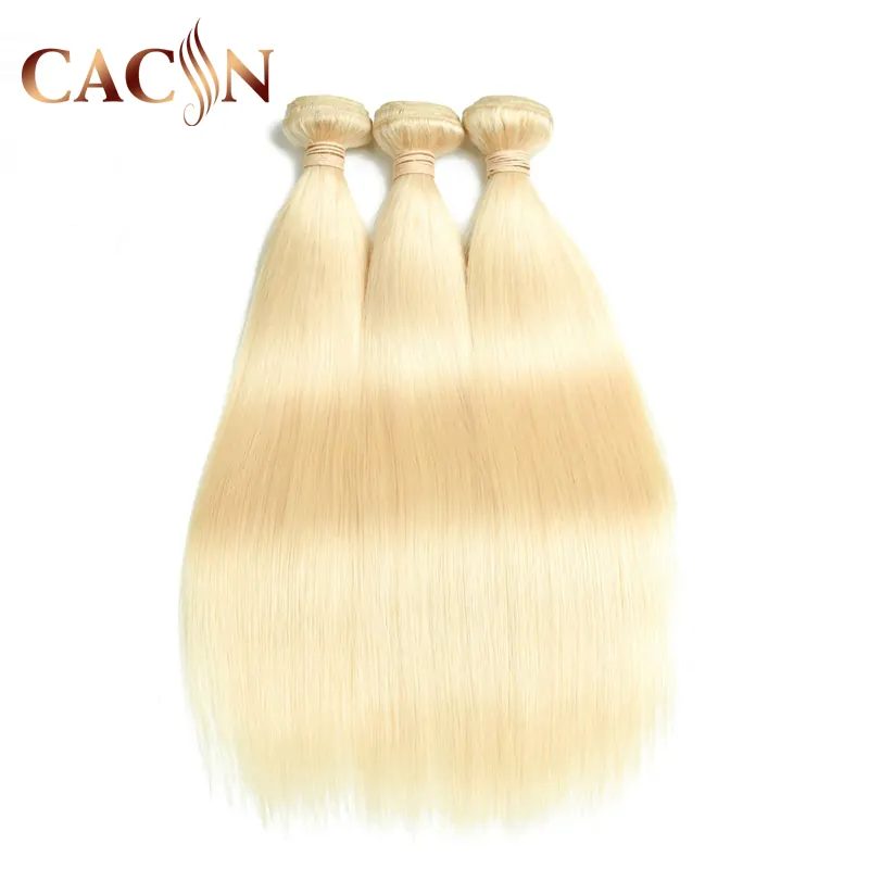 Best bleached 613 blonde hair straight 3 & 4 bundles, free shipping