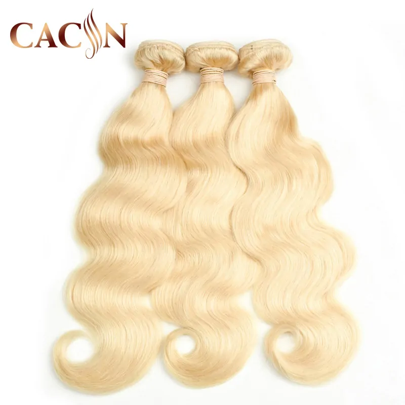Best blonde bundles, bleached 613 hair 3 & 4 bundles Brazilian hair body wave, free shipping.