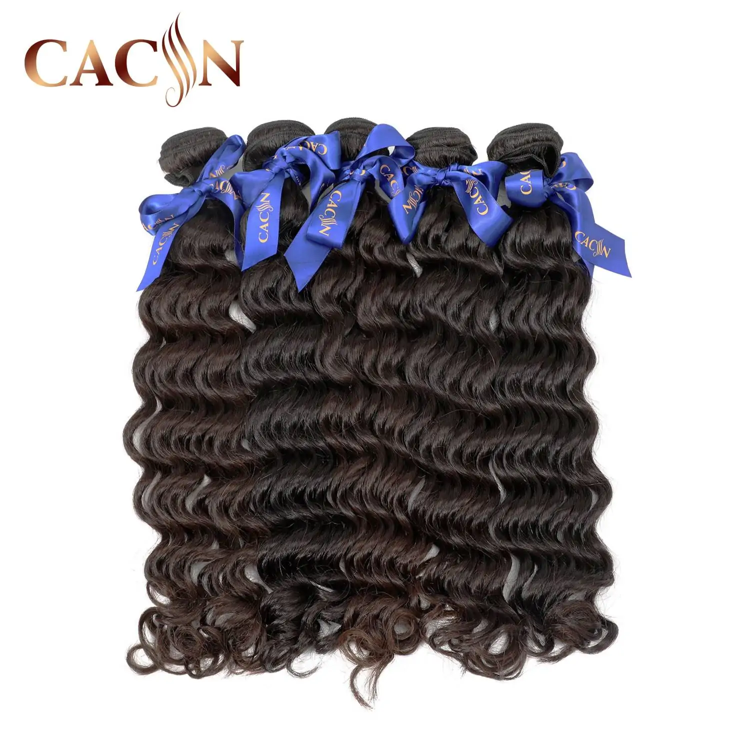 Raw virgin Brazilian deep wave hair bundles 1pcs, raw hair weave, free shipping