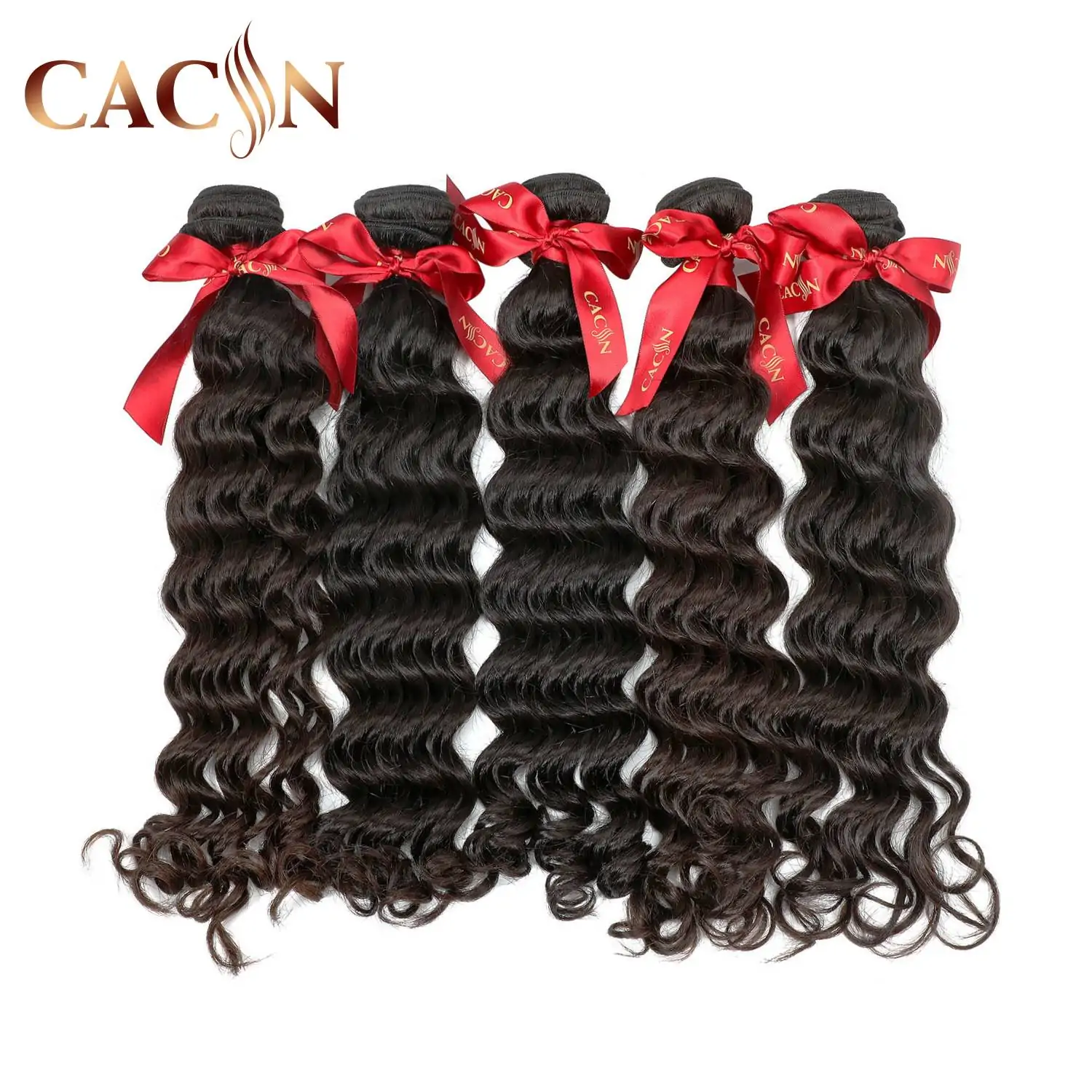 Malaysian raw hair bundles deep wave 1pcs, 100% raw hair, free shipping