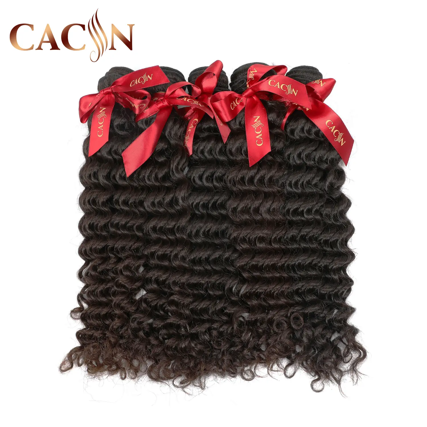 Malaysian raw hair deep curly bundles 1pcs, hair bundles deals, free shipping